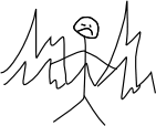Stick Figure in Hell