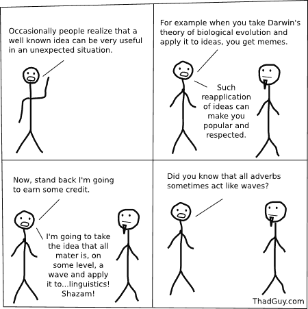 Occasionally people realize that a well known idea can be very useful in an unexpected situation.