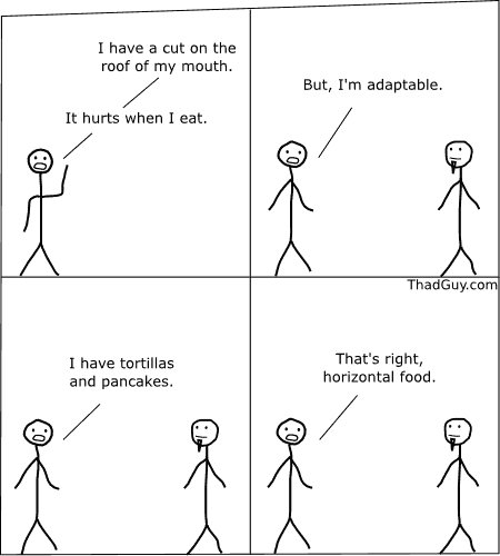 I have a cut on the roof of my mouth