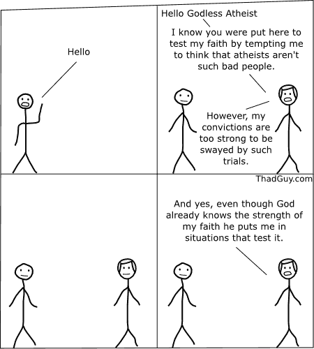 Hello Godless Atheist