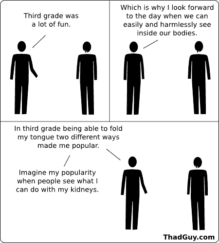 Third grade was a lot of fun